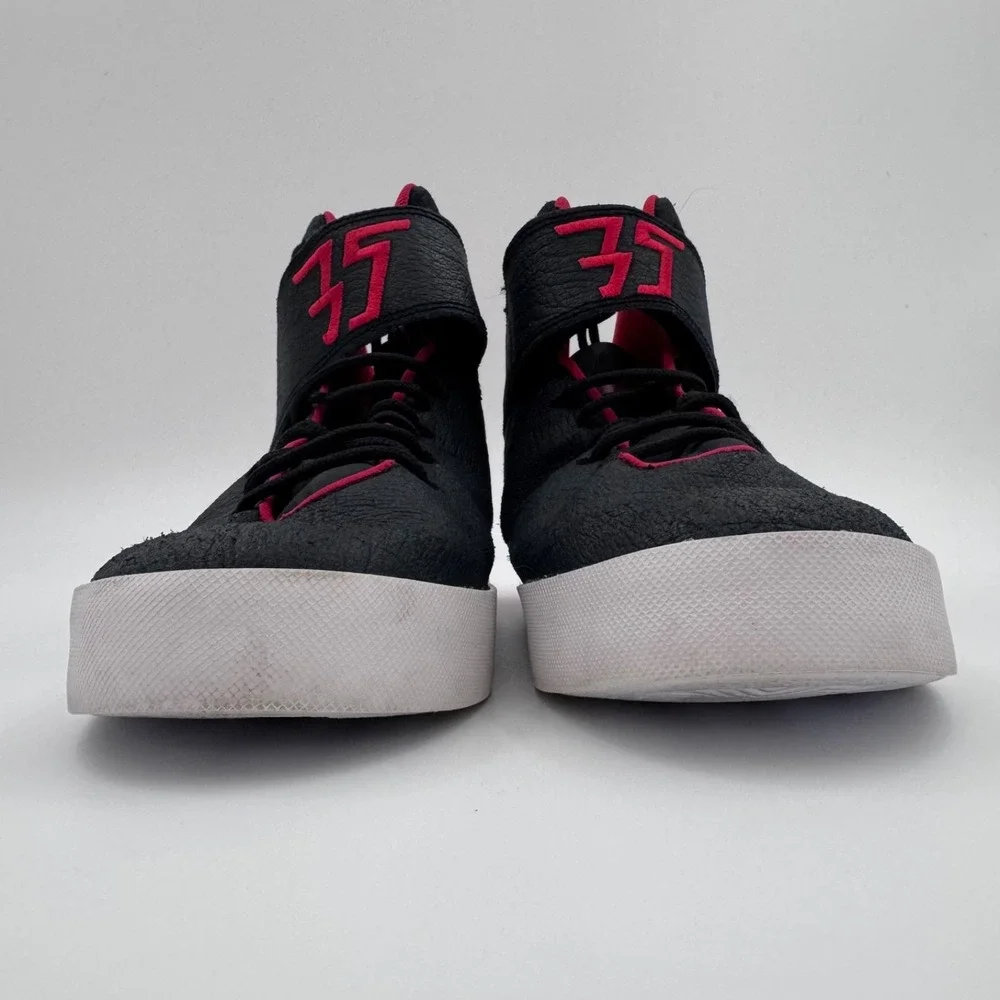 Nike KD Vulc GS Kevin Durant‎ 6Y Black Red High Top Sneakers 685495-004